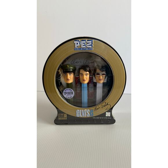 Elvis Presley Limited Edition PEZ Dispenser 3-Pack Collectible Set with Audio CD - Picture 9 of 9